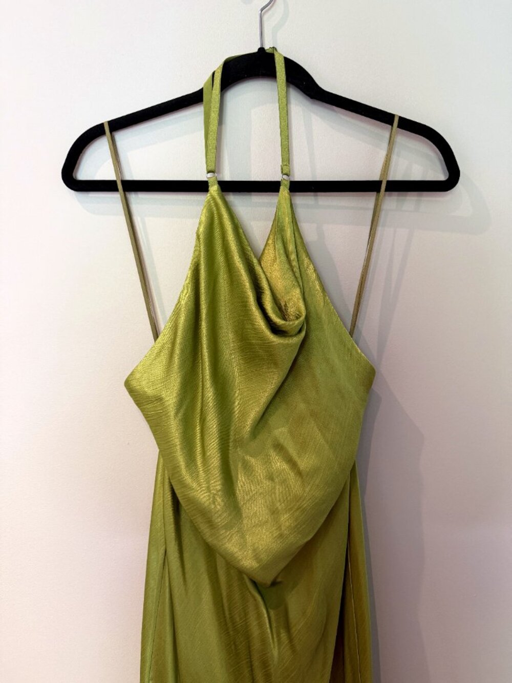 Bec & Bridge Odessa Halter Maxi Dress in Chartreuse Green (NWT) - Picture 4 of 8